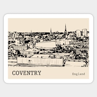 Coventry England Sticker